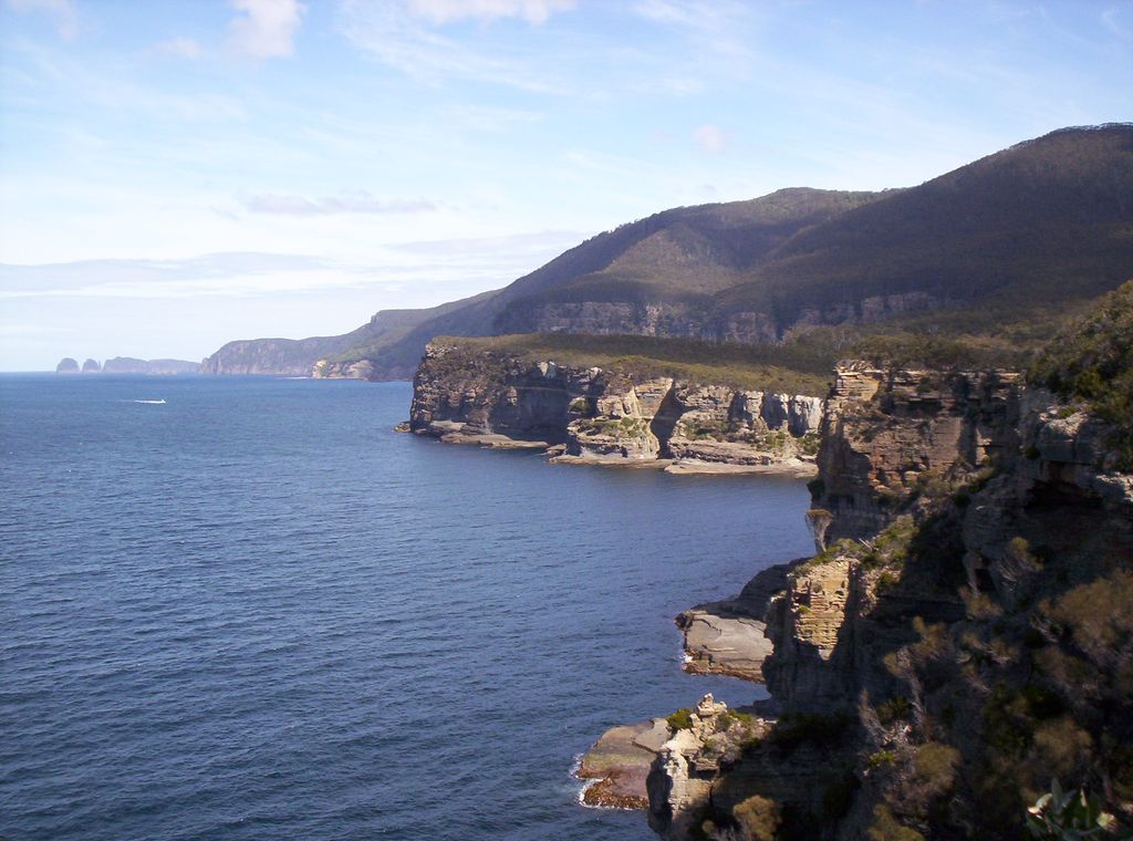 Tasman Peninsula coastal cliffs